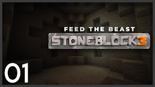 TAŞLARIN ARASINDA! | StoneBlock 3 Türkçe - Bölüm 1