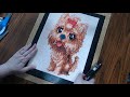 Framing my Yorkie DP - very easy and inexpensive!!