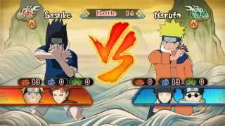 Naruto Shippuden Ultimate Ninja Storm Revolution PC Sasuke VS Naruto