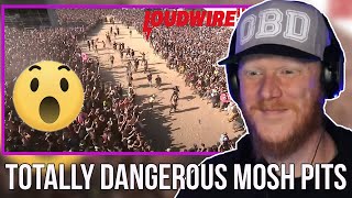 Totally Dangerous Mosh Pits REACTION | OFFICE BLOKE DAVE