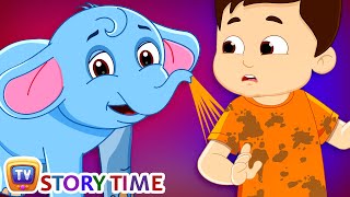 Boy and Baby Elephant - ChuChu TV Storytime Good Habits Bedtime Stories for Kids