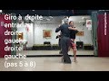 tango argentino online class medio giro in different degrees