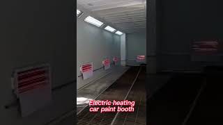 Electric heating car paint booth  #spraybooth #carpainting #bakingroom #carbody #carbodyrepair