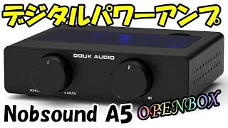 Nobsound A5 デジタルパワーアンプ OPENBOX