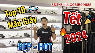 Top 10 Giày tết 2024 - Giày Nam HOT, ĐẸP 2024| Mẫu giày thể thao đáng mua nhất 2024| Vũ Đức Phong