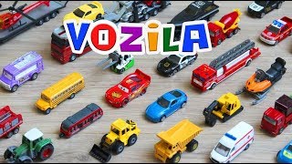 VOZILA ZA DJECU | UČIMO VOZILA i ZVUKOVE | AUTIĆI ZA DJECU