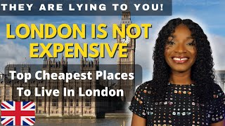 Top cheapest places to live in London as a foreigner | affordable council tax accessibility and more