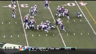 Sanchez butt fumble with enhanced audio