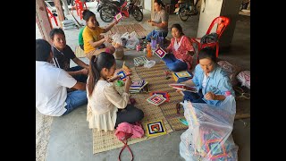 การจัดเตรียมงานโครงการเฉลิมพระเกียรติฯ ( กิจกรรมเทศมหาชาติเวสสันดรชาดก) ณ วัดป่าสามัคคีธรรม