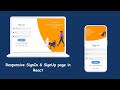 Responsive Login Page In React JS ||  Login Page In React JS || Animated Login Page In React | R6