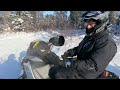 snapped a second ski snowmobiling in cochrane ontario to kap and back polaris s u0026 ski doo s