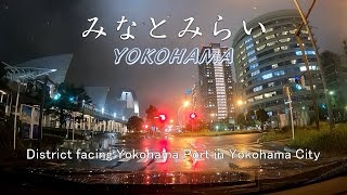 [fullHD]Yokohama Night Drive timelapse/みなとみらい夜景ドライブ　タイムラプス