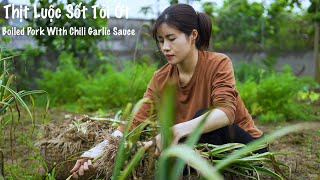 Thịt sốt tỏi ớt, tỏi non xào bò - từ lúc trồng tới thu hoạch, tôi nấu nhiều món ngon | Bếp Nhà Mình