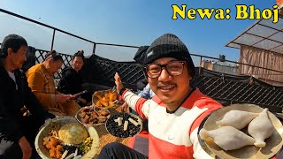 टेम्पो  Chadera लहना , Newari Bhoj @HimaliVlogs