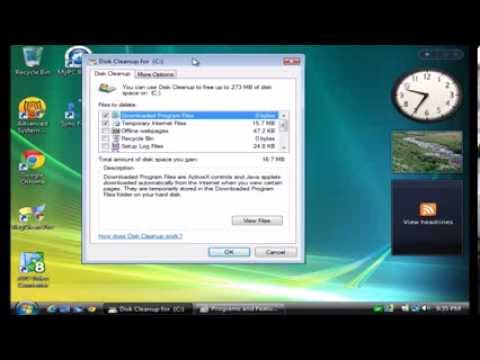 Computer Cleanup - A Step by Step Windows Vista Tutorial Computer Cleanup - A Step by Step Windows Vista Tutorial