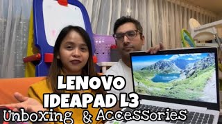 LENOVO IDEAPAD L3 CORE i7 15.6” | UNBOXING AND ACCESSORIES