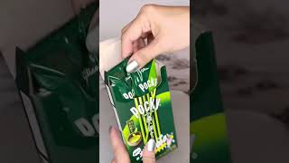 UNBOXING MATCHA POCKY/ ASMR #shorts #matcha #asmr #satisfying