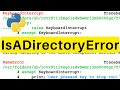 IsADirectoryError | Python | Tutorial