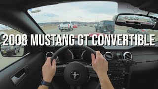 2008 Ford Mustang GT Convertible (5MT) POV & Shore Cruise