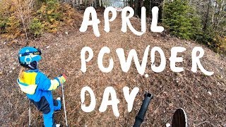 April Powder Day