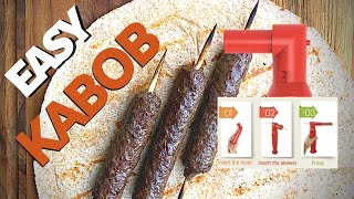 Easy Kebab with Easy Kabob Maker | Kebabs in 15 minutes