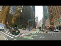 5k evening summer drive through new york center 1 5hrs city drive video with city sounds