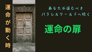 【選択の時】あなたが進むべきパラレルワールドへ続く運命の扉