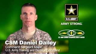 Command Sgt. Maj. Daniel Dailey discusses Heat Safety