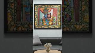 Radha-Krishna Paintings | Devotional Paintings for Your Home | Acrylic on Canvas Paintings