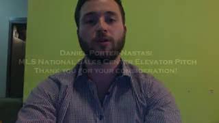 MLS National Sales Centre Elevator Pitch