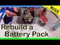 Rebuilding an 18 volt DeWalt Battery Pack