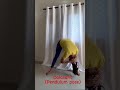 dolasana or pendulum pose 🔥 shorts yoga pendulumpose kanikanaugain fitnessseeker