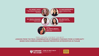 Lessons from the Field: Research findings from a Community-based NCD Prevention Intervention, Punjab