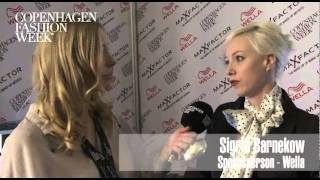 Sigrid Barnekow, PR Manager, Wella Nordic - Interview AW11