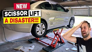 I Bought a Chinese Katools Car Scissor Lift and it's a TOTAL DISASTER! Unboxing \u0026 Review Katools X80