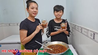 Làm me ngào đường có hạt làm đá me uống cực đã trong mùa nóng