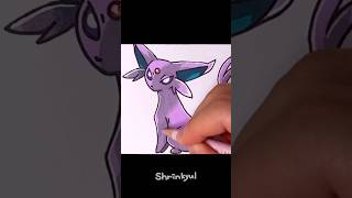 Drawing and Coloring - Pokémon Espeon #196