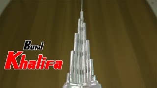 How To Make A Burj Khalifa Skyscraper Out Of Paper And Tape