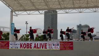 安倉おきゃん　KOBE ALIVE 2017　メリケンAnnversary Stage