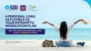 Get SBI Pre-approved loan with instant disbursement \u0026 no branch visit.