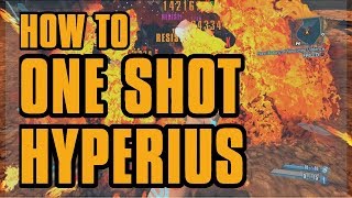 How to ONE SHOT OP0/8 Hyperius as MAYA | Borderlands 2 (CHECK COMMENTS)
