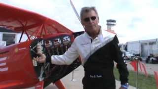 Pilot Sean Tucker talks about his Lycoming Engine at Oshkosh EAA Airventure 2013