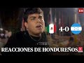 Aficionados hondureños furiosos tras la GOLEADA de México 4-0 a Honduras 😡