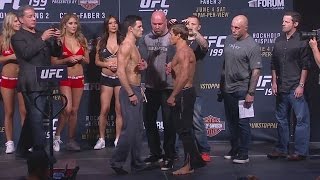 Urijah Faber vs. Dominick Cruz | Weigh-In | UFC 199