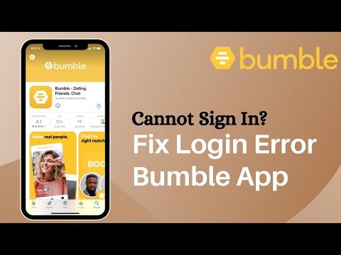 Why can't I sign in to Bumble?