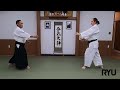 「合気道龍」肩持ち側面入り身投げ（二）aikido ryu kata mochi sokumen iriminage 2