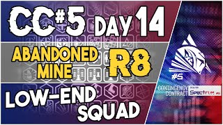 CC#5 Day 14 - Abandoned Mine Risk 8 | Low End Squad |【Arknights】