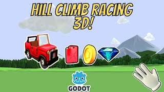 I Made Hill Climb Racing but 3D in Godot Engine