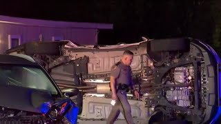 Deputy cruiser crashes with car in Orange County