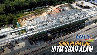Stesen LRT3 UiTM Shah Alam (Station SA14), Lebuhraya Persekutuan - Shah Alam Line
